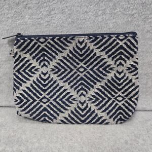 Thirty One Diamond Weave Mini Zip Pouch